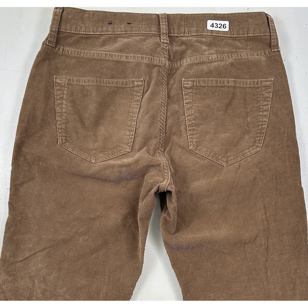 Hollister Mens '90s Slim Fit Brown Corduroy Pants Actual 30x31 Epic Flex Stretch